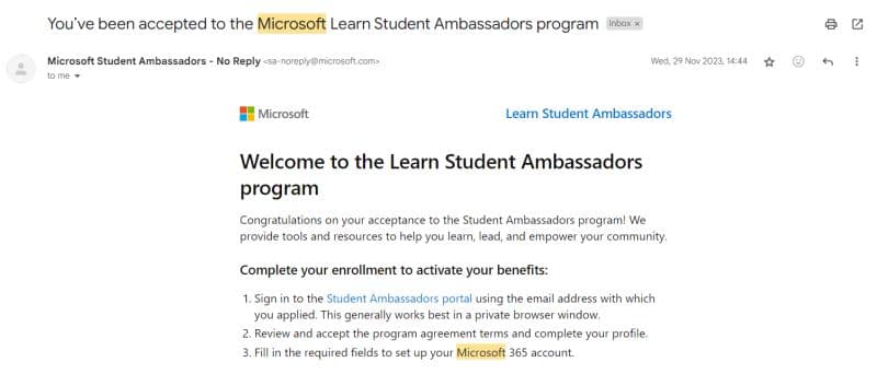 Microsoft Learn Student Ambassador (Beta) image